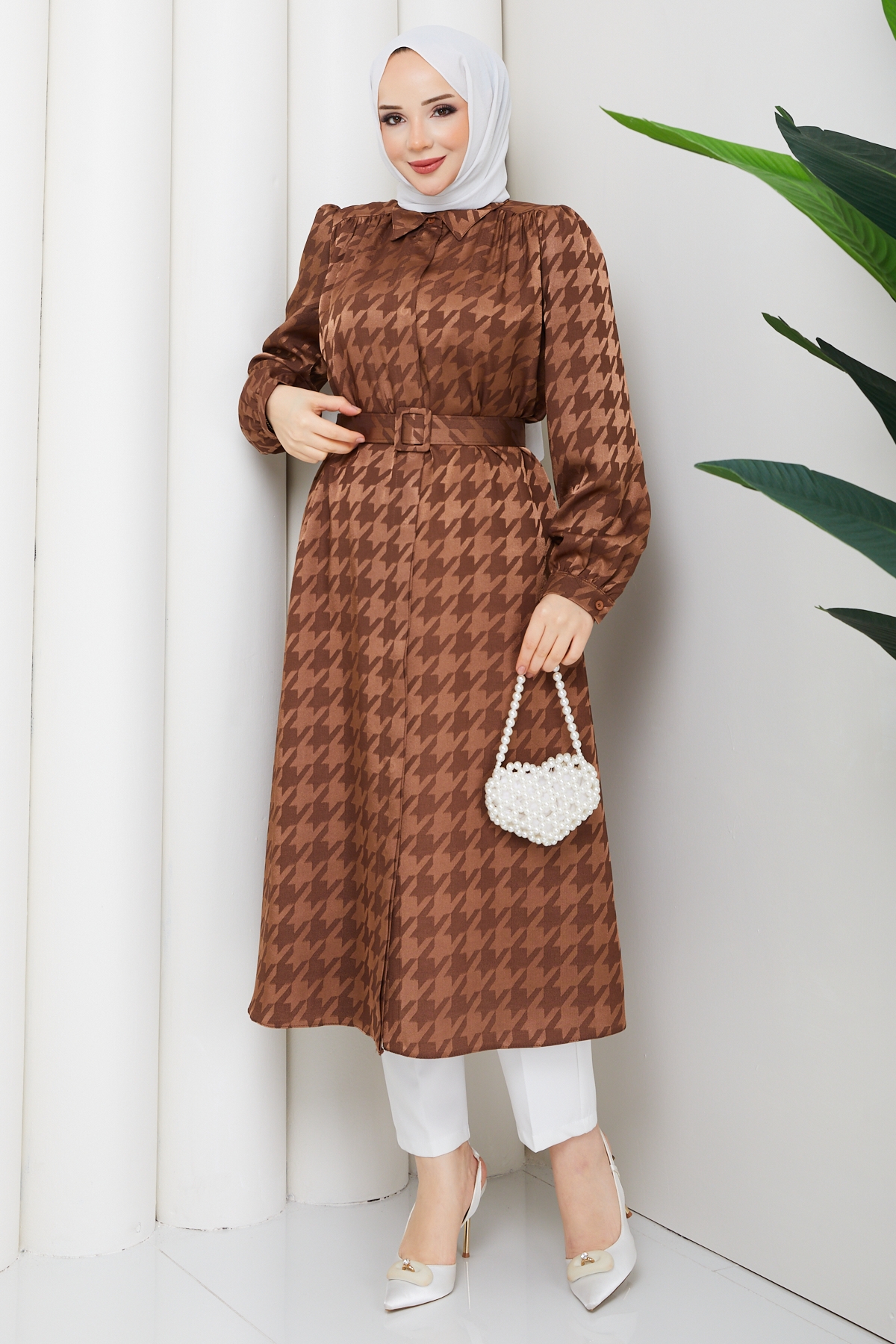 Berika Tesettür Kap - Kiremit