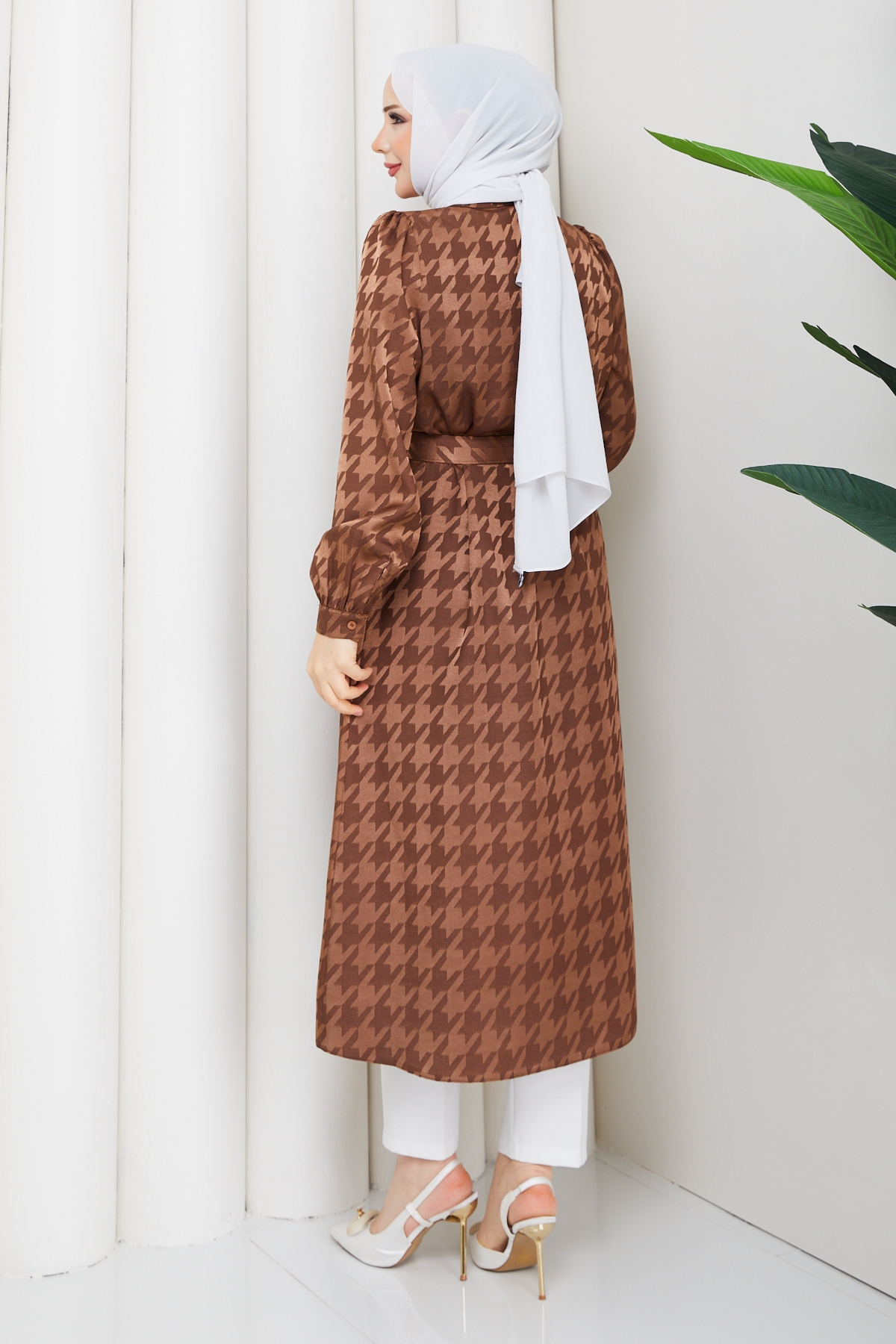 Berika Tesettür Kap - Kiremit