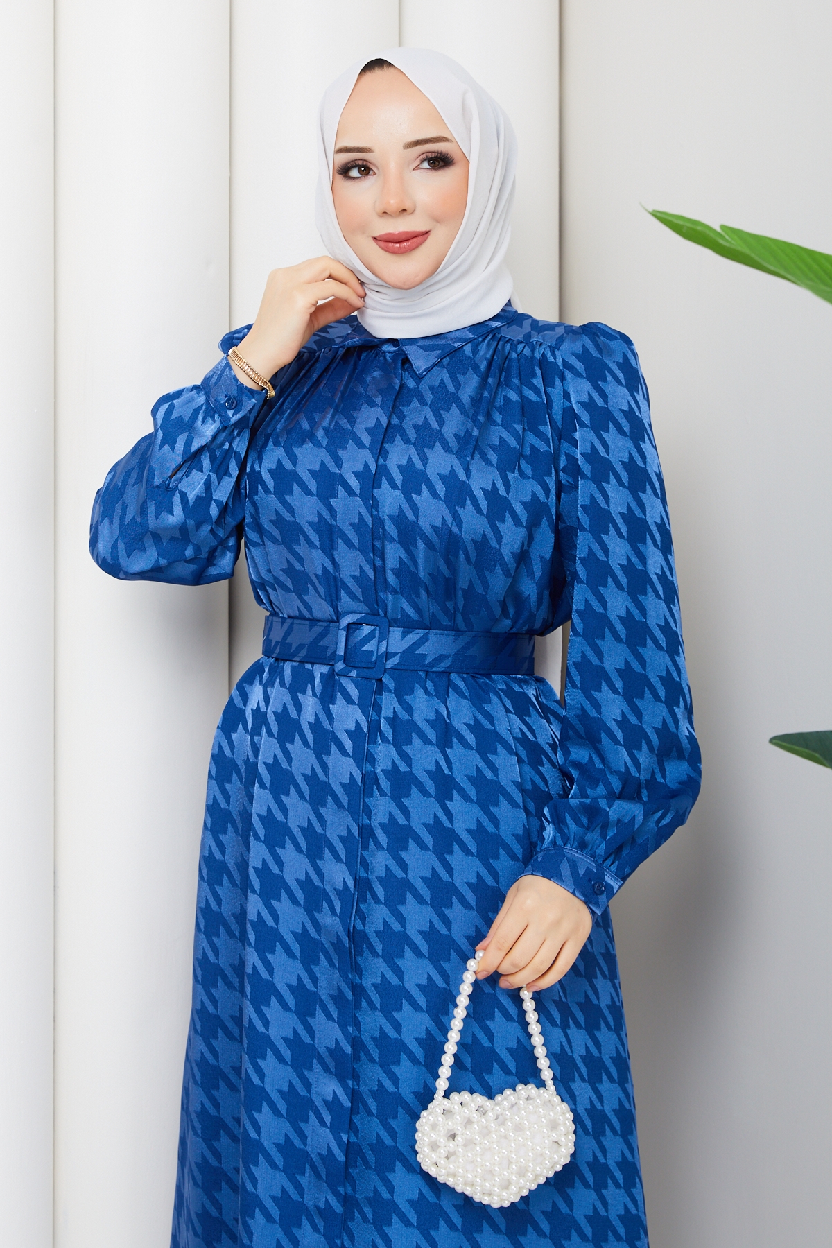 Berika Tesettür Kap - Mavi