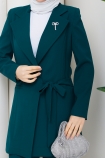 Melodi Pantolon Ceket Takım - Zümrüt