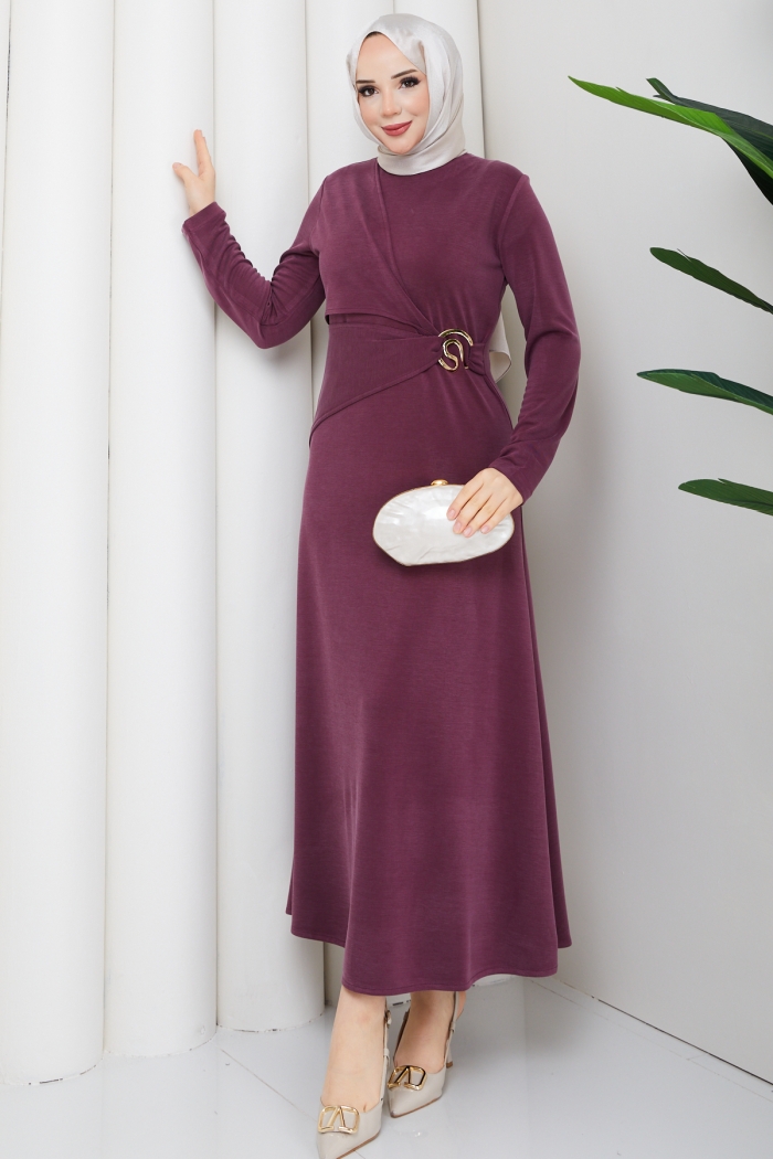 Meral Elbise - Mürdüm