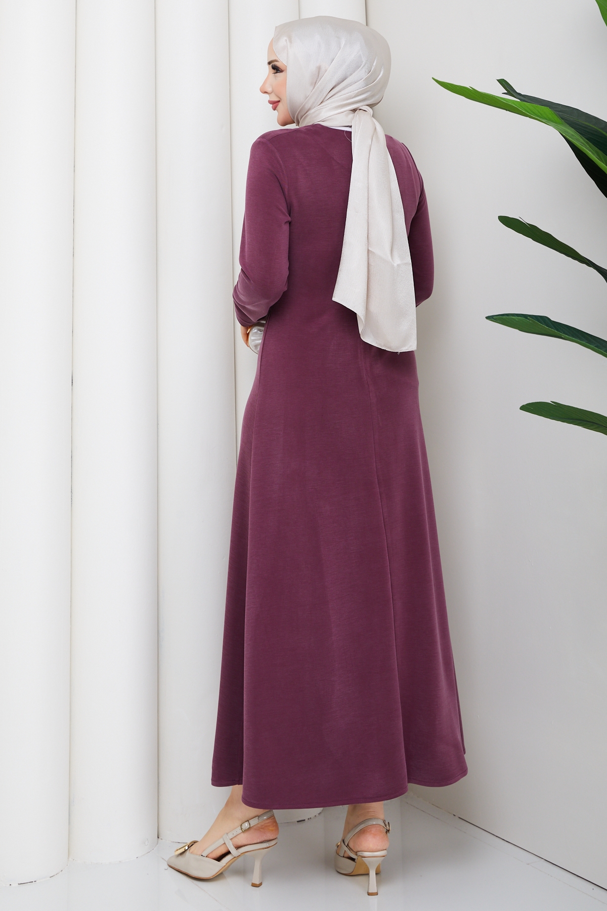 Meral Elbise - Mürdüm