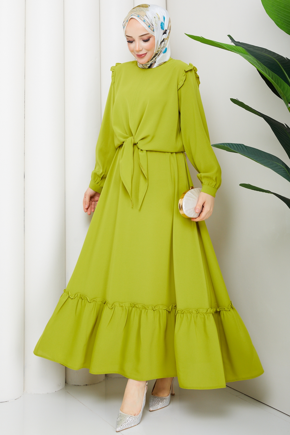 Diva Linda Etekli Takım - Benetton