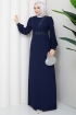 Minel Abiye Elbise - Lacivert