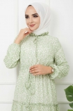 Nur Elbise 4609 - Yeşil